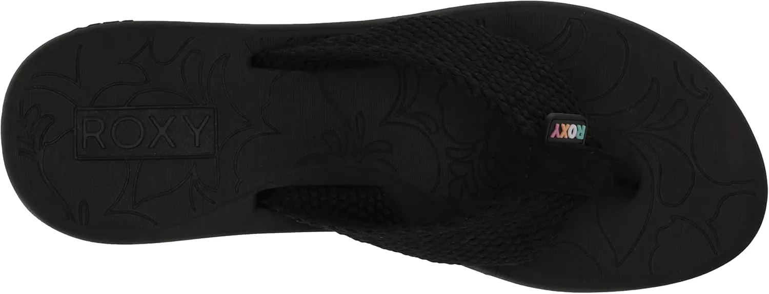 Roxy Women's Kallie Platform Flip Flop Sandal Wedge