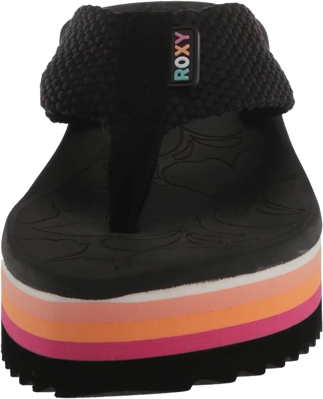 Roxy Women's Kallie Platform Flip Flop Sandal Wedge