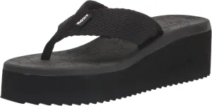 Roxy Women's Kallie Platform Flip Flop Sandal Wedge