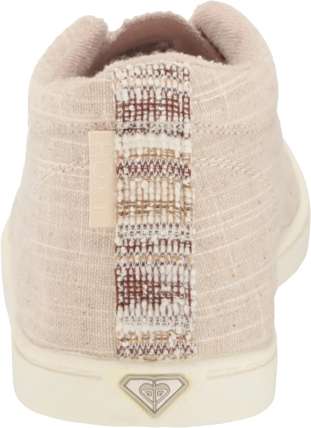 Roxy Women's Minnow Mid Top Slip on Sneaker Shoe