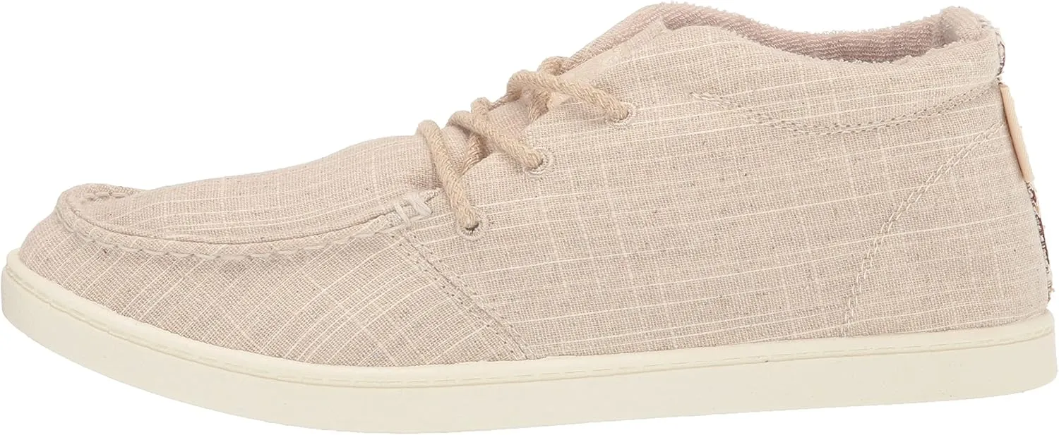 Roxy Women's Minnow Mid Top Slip on Sneaker Shoe