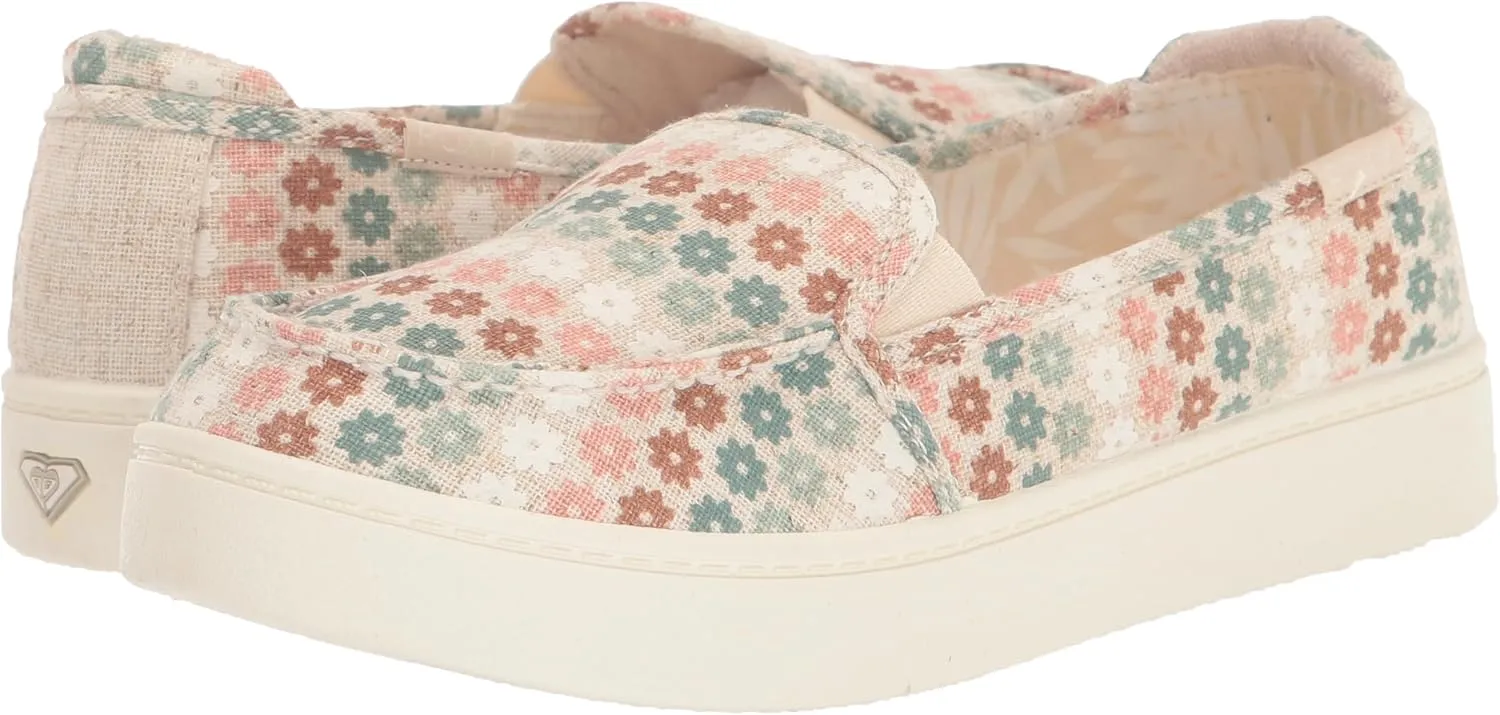Roxy Women's Minnow Plus Slip on Shoe Sneaker