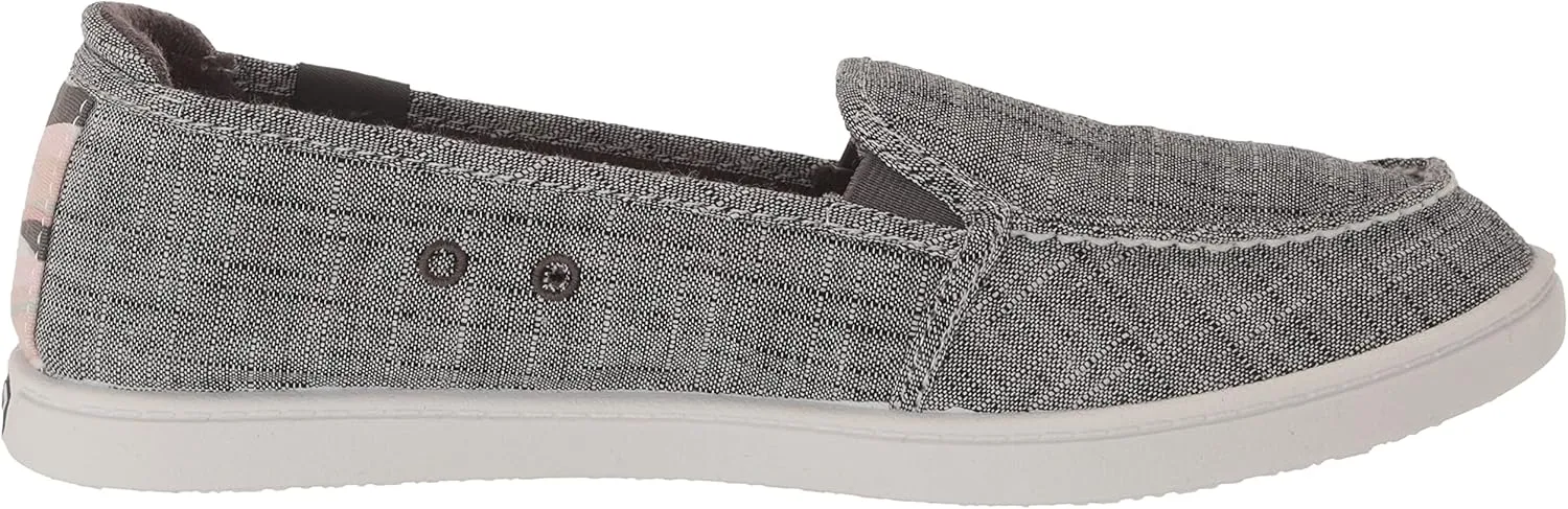 Roxy Women's Minnow Slip on Sneaker Shoe Loafer Flat