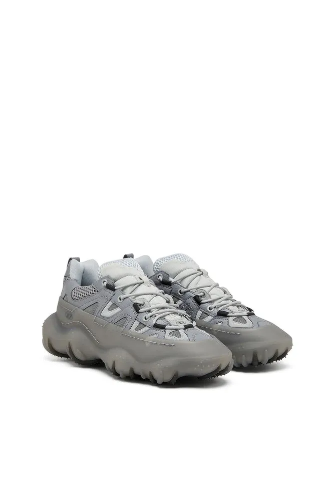 S-Prototype P1 - Low-top sneakers with rubber overlay