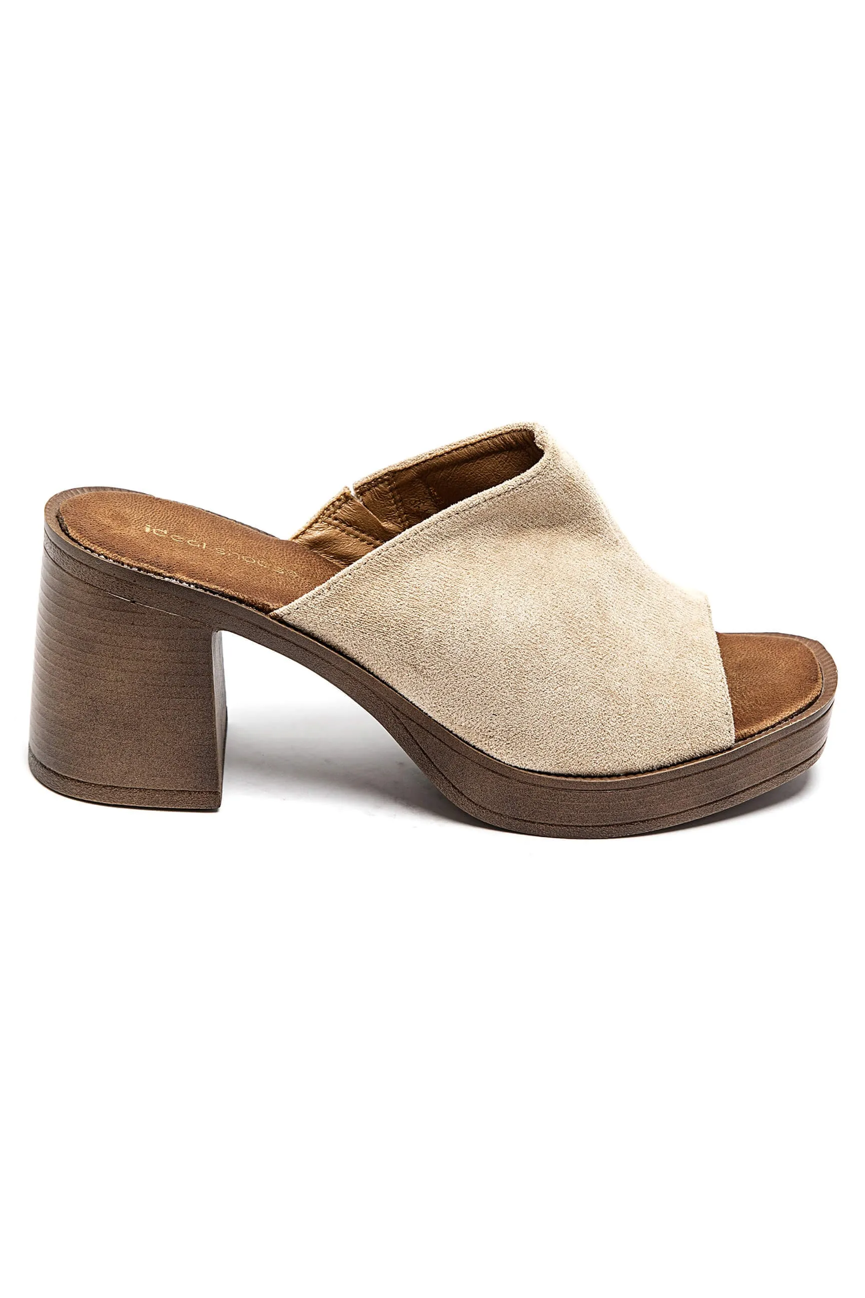 Sabot daim beige /8242