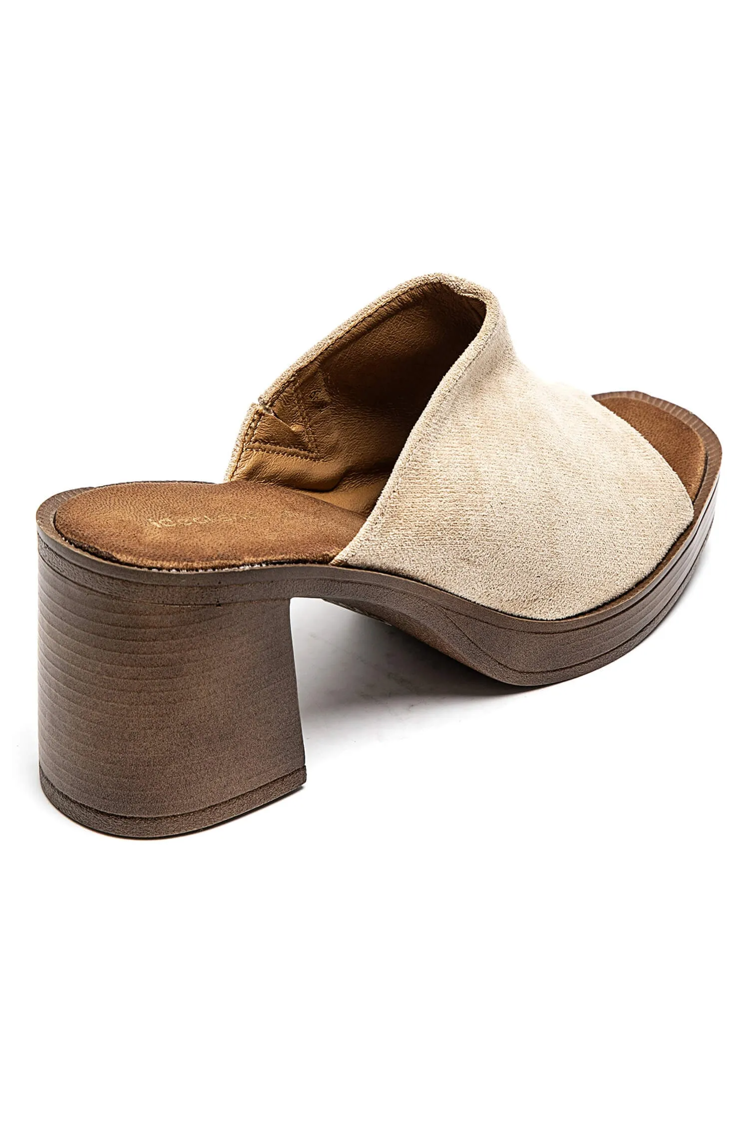 Sabot daim beige /8242