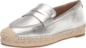 Sam Edelman Slip Silver Casual Privacy-first Soft Toe Machine learning Rounded Loafers Kai Fashion On