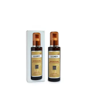 Saryna Key Hair Oil for Damage Repair - Pure African Shea Butter with Keratin & Vitamin E for Hair Treatment - Frizz Control & Split End Repair Hair Serum - Moisturizes, Shines, Softens (50ml/1.87oz)