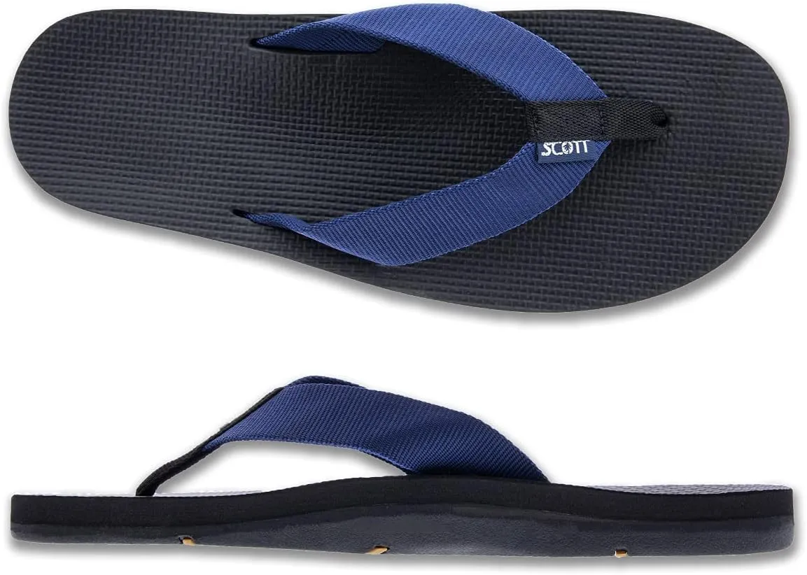 Scott Hawaii Makaha Flip Flop | Custom Molded Outsole with Arch Support | Podiatrist Recommended