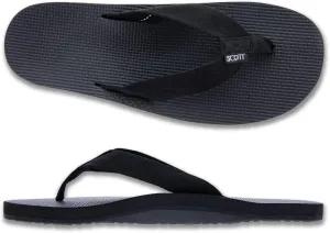 Scott Hawaii Men's Haleiwa Sandal | Tubualr Nylon Strap Rolls Against Skin | Lightweight Molded Outsole With Arch | Podiatrist Recommended | Narrow Width Flip Flop
