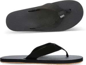 Scott Hawaii Men's Paha Sandal | Tubular Nylon Strap Rolls Against Skin | Non-marking No-slip Outsole | No Arch Flip Flop