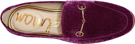 Seamless Best-selling collection Vamp Detail Deep Leather Slip-On Orchid Chain Sam Edelman Loafers Loraine Shoes