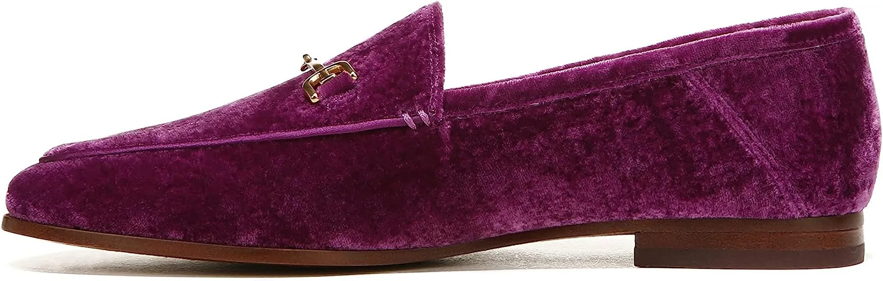 Seamless Best-selling collection Vamp Detail Deep Leather Slip-On Orchid Chain Sam Edelman Loafers Loraine Shoes