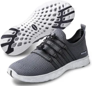 SEEKWAY Mens Womens Water Shoes Quick Dry Aqua Shoes Barefoot for Beach Surf Hiking Pool Water Sports