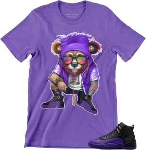 Shirt to Match Jordan 12 Field Purple Men's Graphic Tee