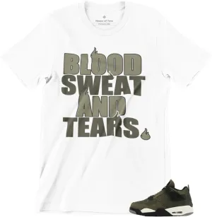 Shirt to Match Jordan 4 Craft Olive Men's Graphic Tee
