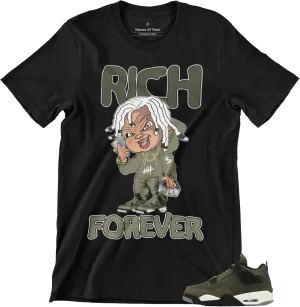 Shirt to Match Jordan 4 Craft Olive Men's Graphic Tee