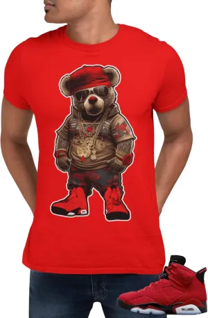 Shirt to Match Jordan 6 Toro Bravo Men's Graphic Tee, Urban Streetwear Clothing