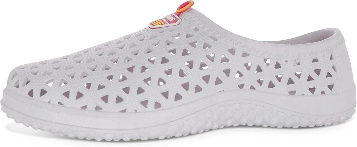 Shorepoint Outfitters Women's Vented Water Shoes, Non-Slip Shower Shoes, Pull-On Shoes for Pool, Beach, Garden, and Outdoors