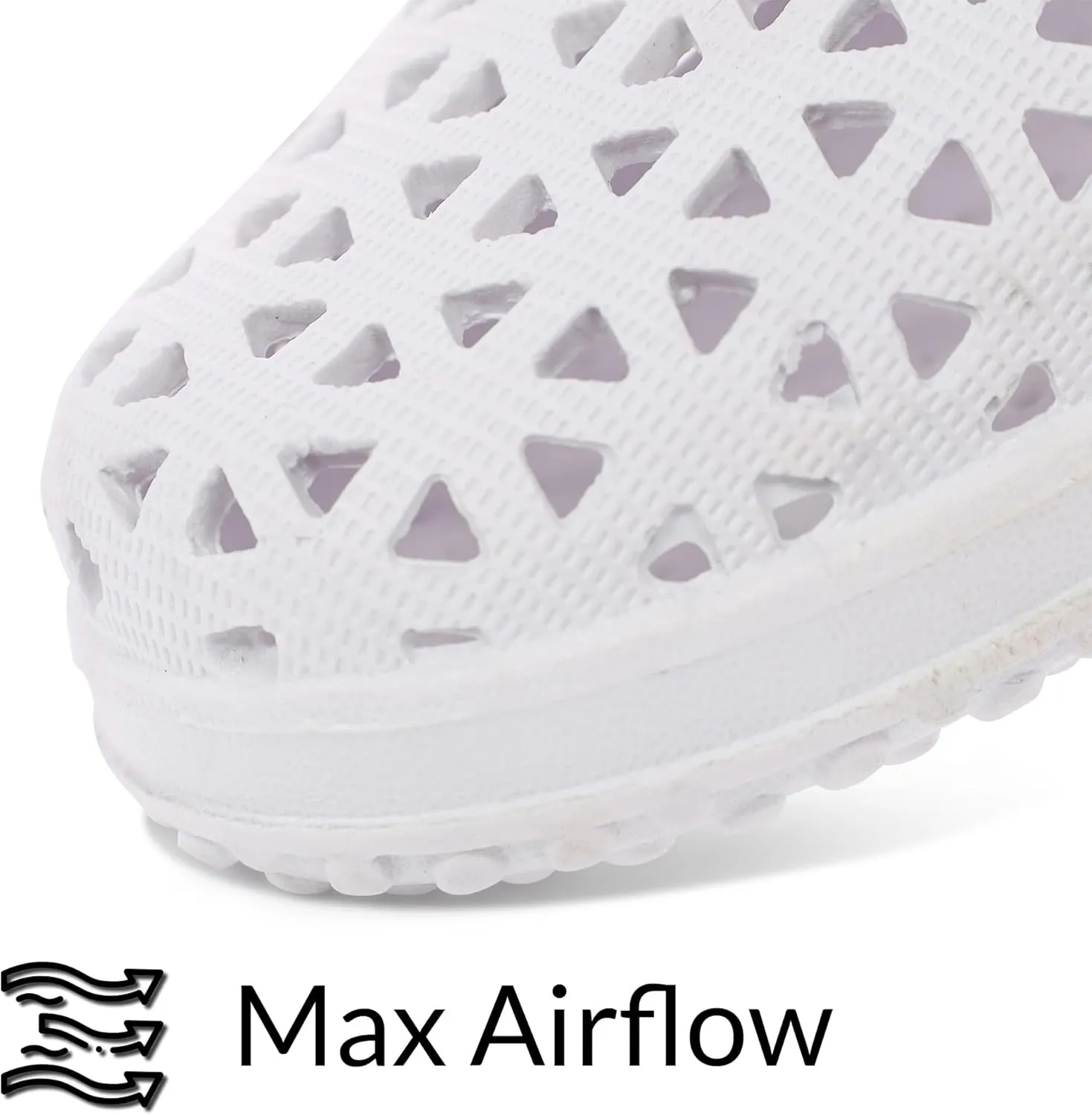 Shorepoint Outfitters Women's Vented Water Shoes, Non-Slip Shower Shoes, Pull-On Shoes for Pool, Beach, Garden, and Outdoors