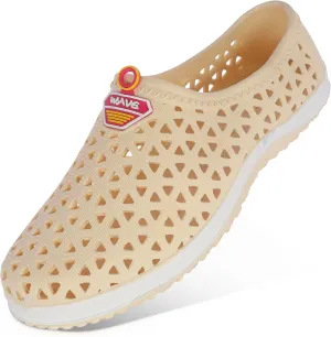 Shorepoint Outfitters Women's Vented Water Shoes, Non-Slip Shower Shoes, Pull-On Shoes for Pool, Beach, Garden, and Outdoors