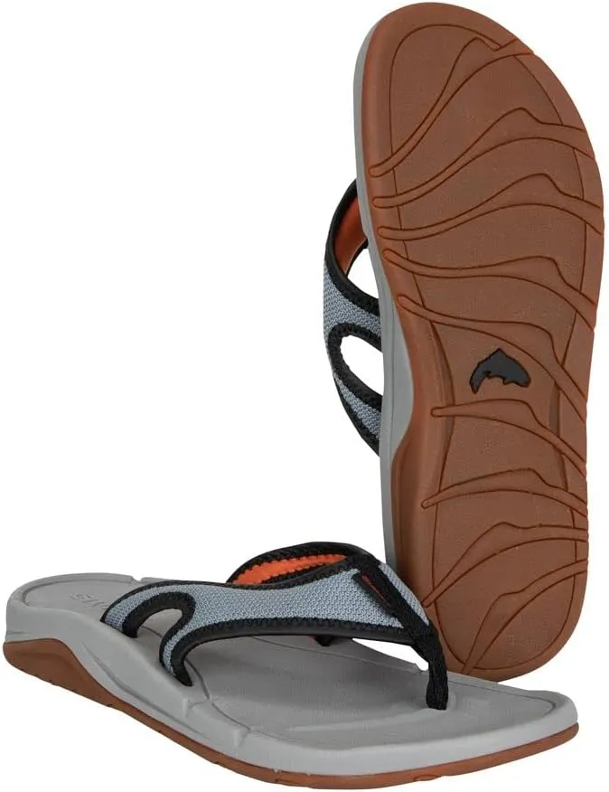 Simms Men's Challenger Flip-Flops, Anti-Slip, Wet Grip Sole