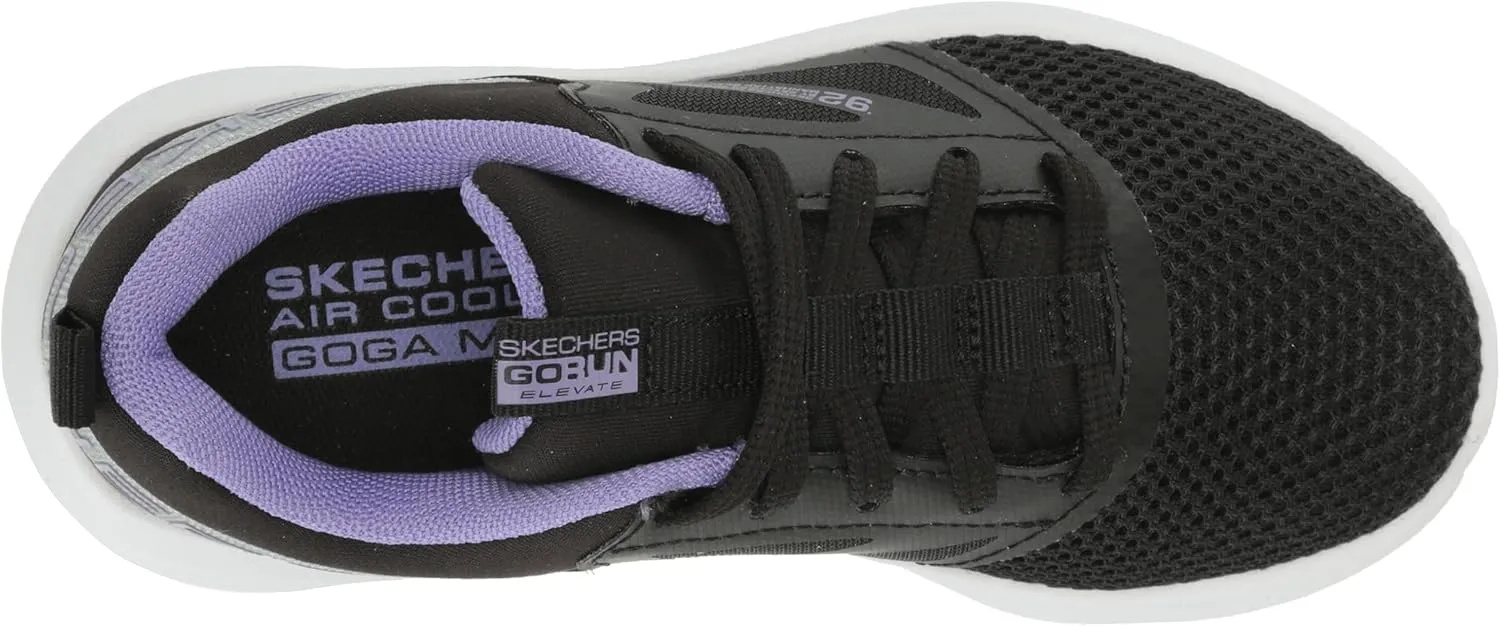 Skechers Kids Girl's Go Run Elevate-Manhattan Mo Sneaker