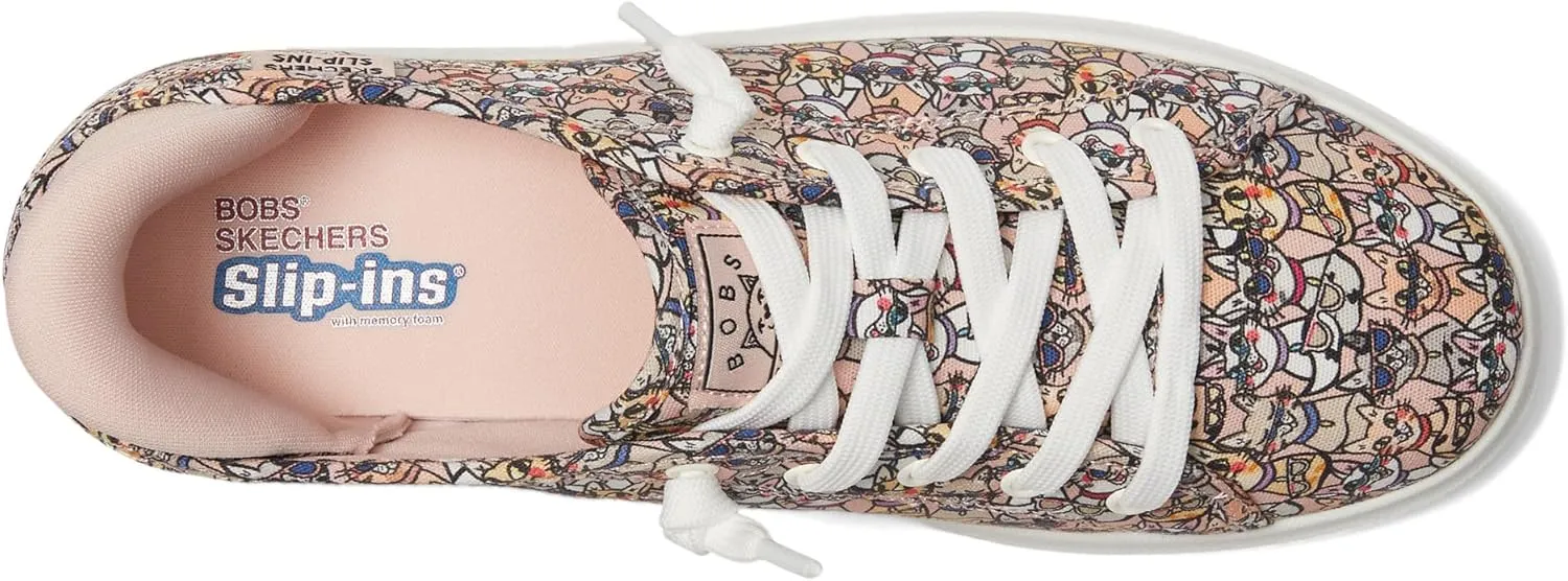 Skechers Women's Bobs D'vine-Kitty Cool Hands Free Slip-ins Sneaker