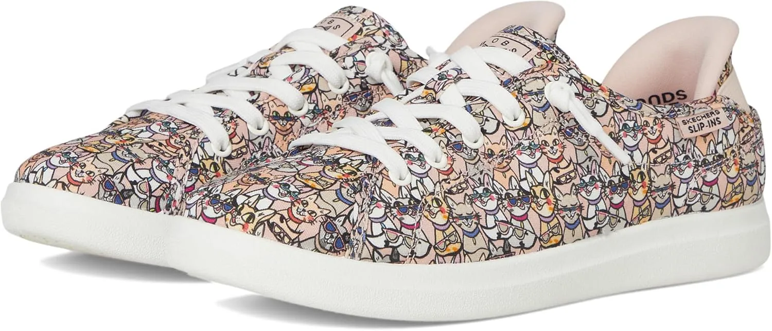 Skechers Women's Bobs D'vine-Kitty Cool Hands Free Slip-ins Sneaker