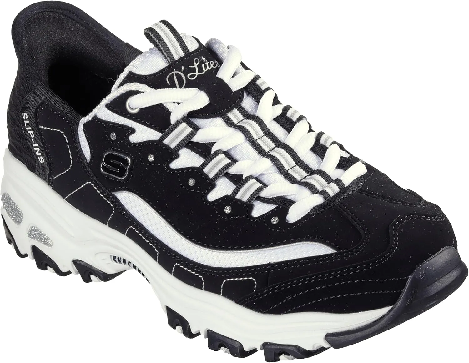 Skechers Women's D'Lites New Scene Hands Free Slip-Ins Sneaker