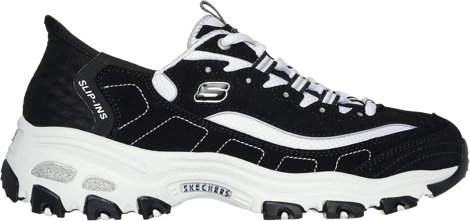Skechers Women's D'Lites New Scene Hands Free Slip-Ins Sneaker