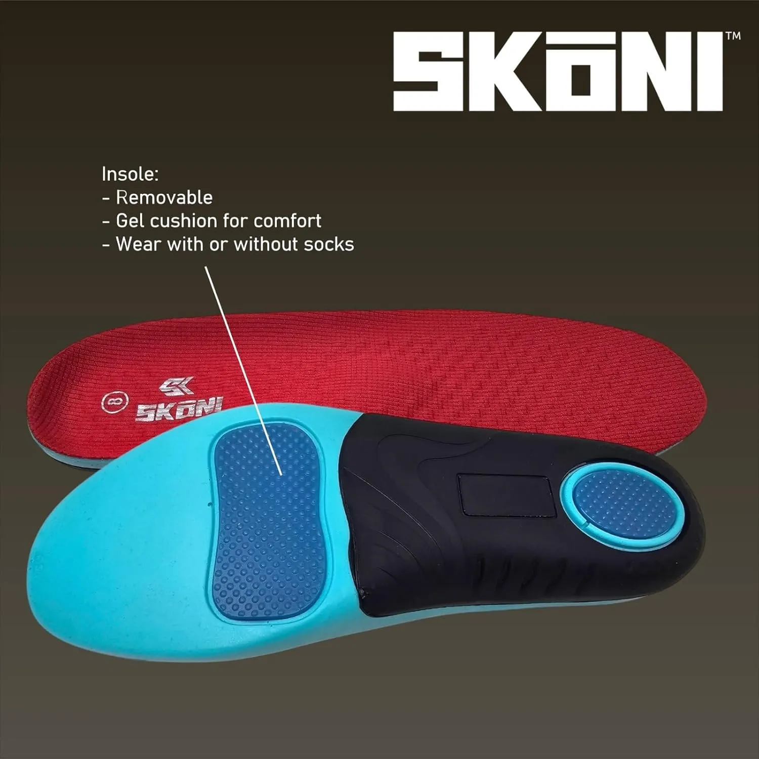SKONI Men's G2 Waterproof Slip On Golf Shoe