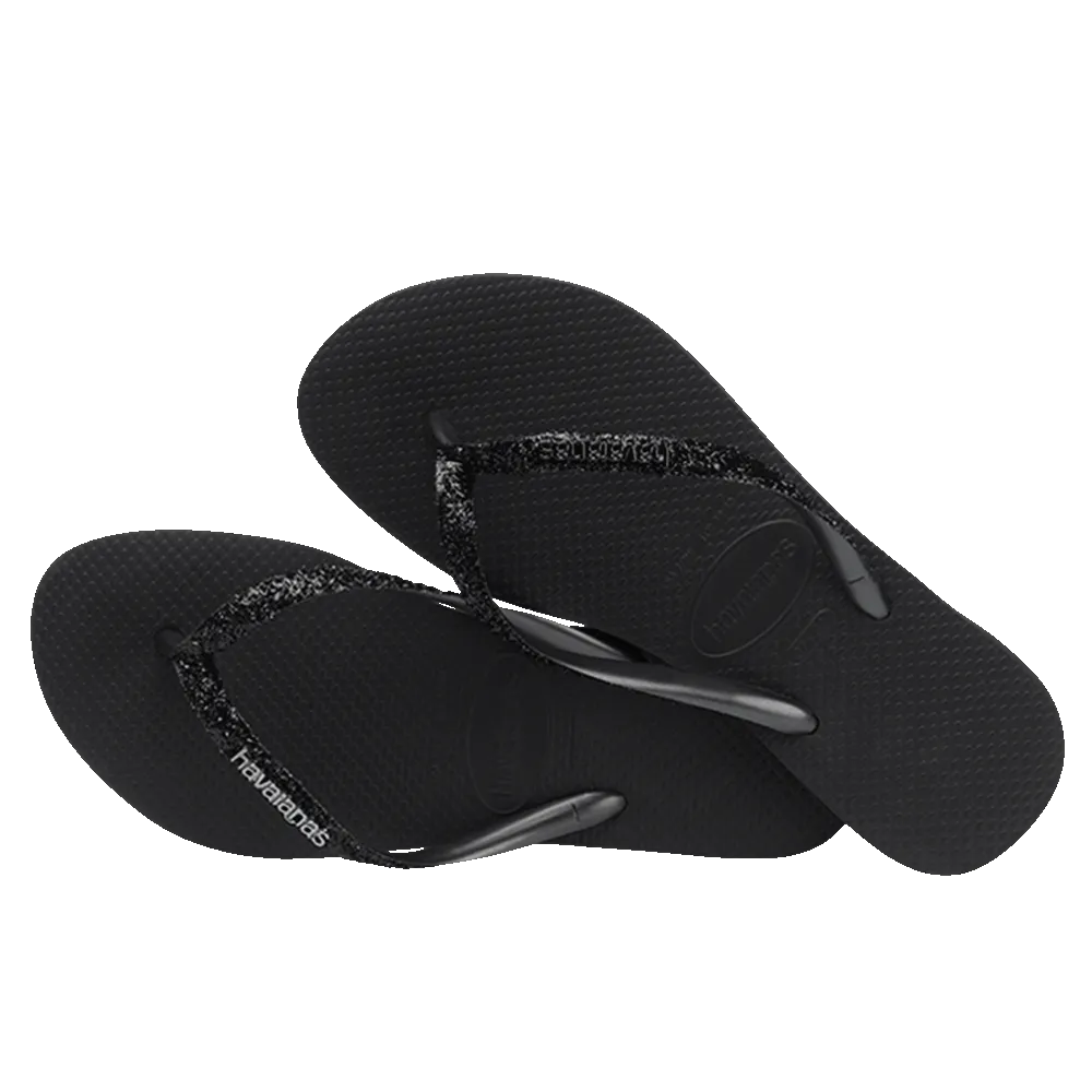 Slim Glitter II 4057 - Black