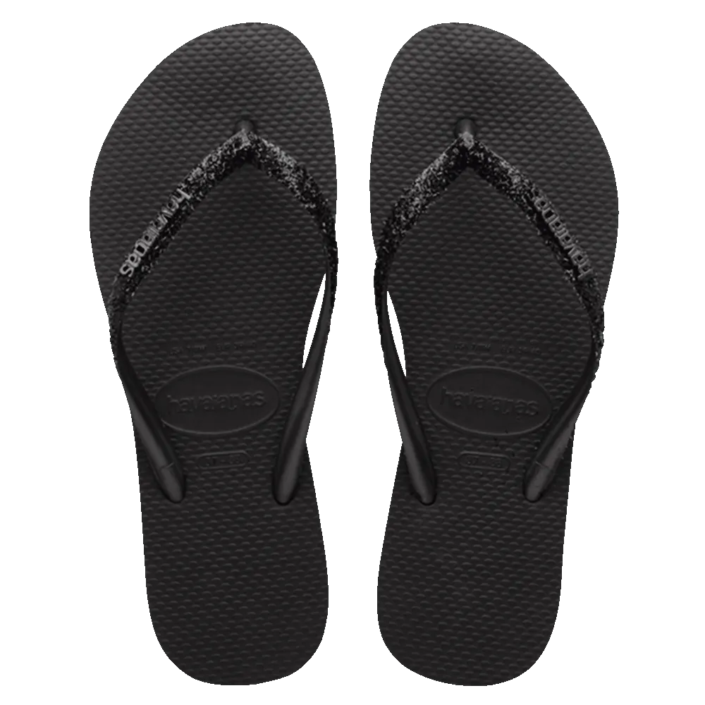 Slim Glitter II 4057 - Black