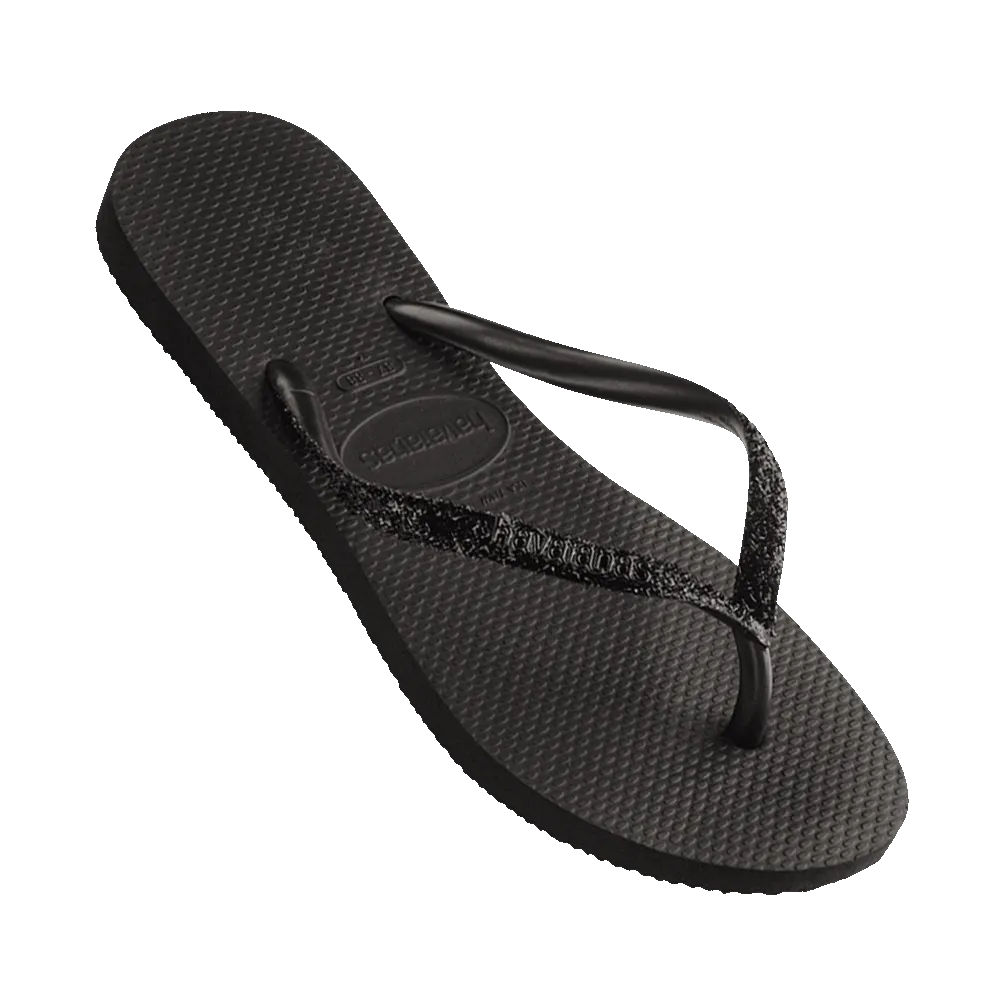 Slim Glitter II 4057 - Black