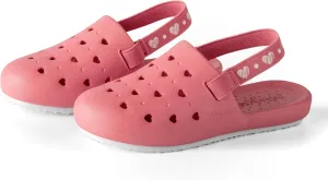 Slingers Juvenile Kids Water Shoe Mule Slingback - Girls Pool Slide/Washable Sandal Flats.