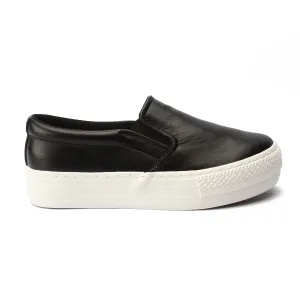 Slip On Platforms | Black
