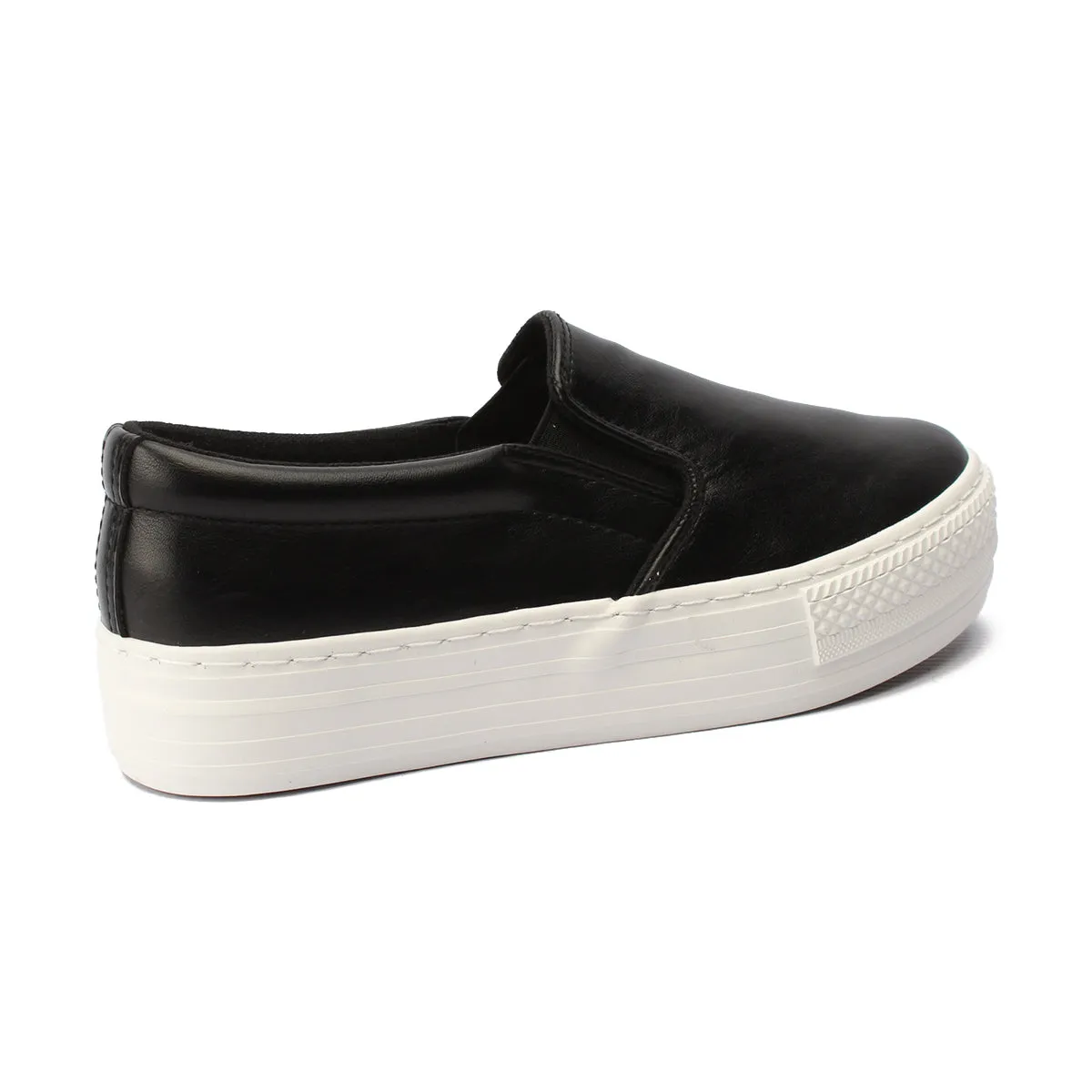 Slip On Platforms | Black