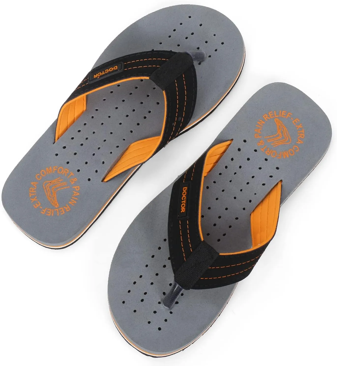 Slipper Care Orthopaedic and Diabetic Comfort Doctor Slipper, Flip-Flop, Cushion, Slides and House Slipper for Men's and boys ULTRA SOFT D-28