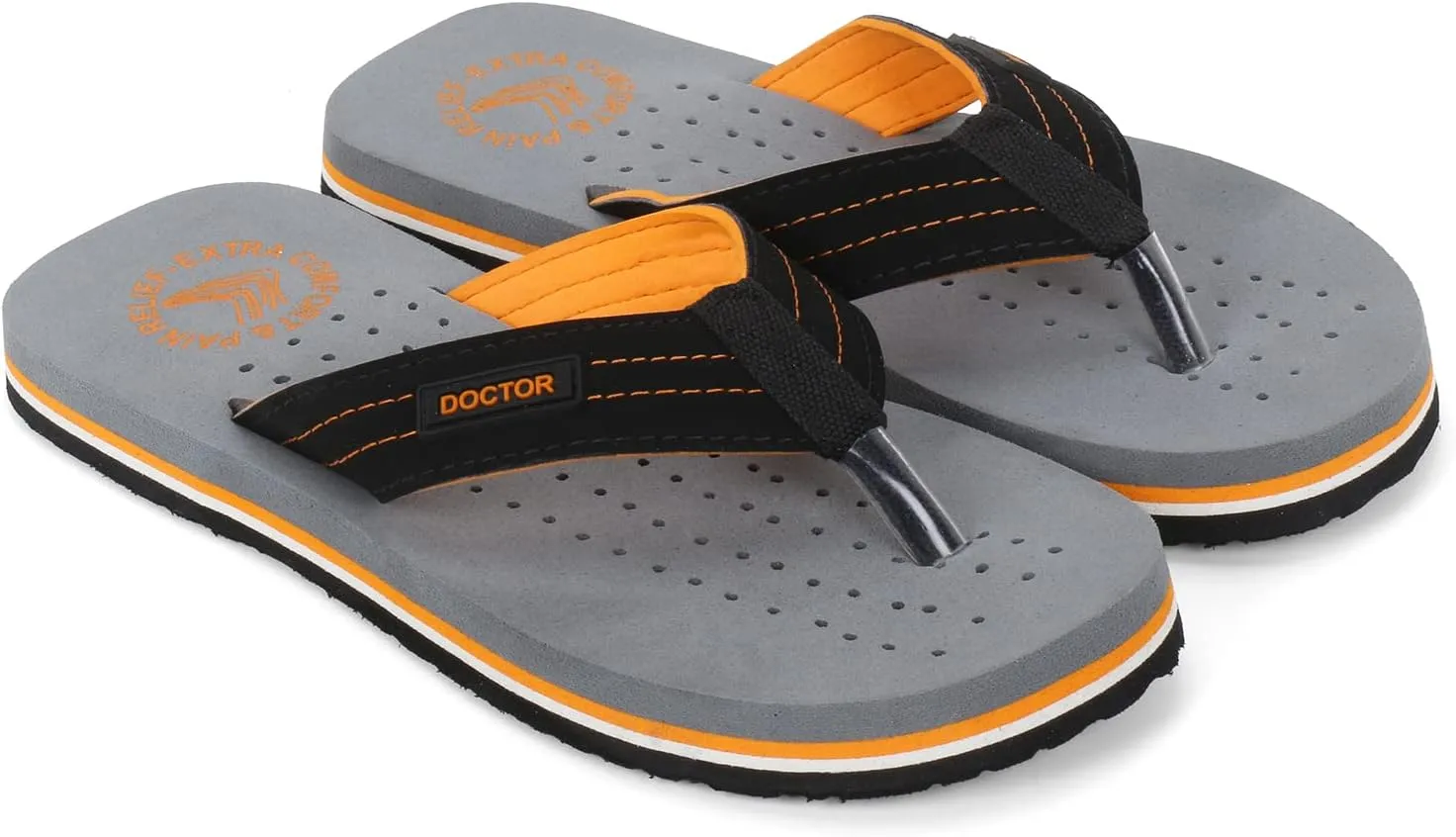 Slipper Care Orthopaedic and Diabetic Comfort Doctor Slipper, Flip-Flop, Cushion, Slides and House Slipper for Men's and boys ULTRA SOFT D-28