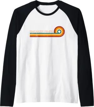 Sneaker Pimps Retro Stripes Musician Vintage Raglan Baseball Tee