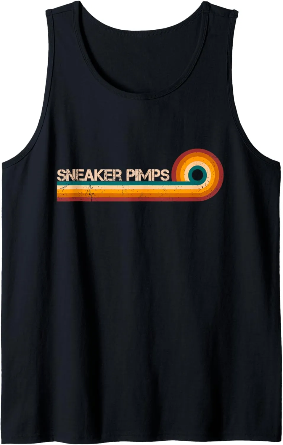 Sneaker Pimps Retro Stripes Musician Vintage Tank Top