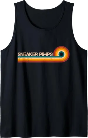 Sneaker Pimps Retro Stripes Musician Vintage Tank Top