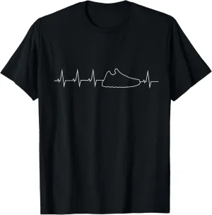 Sneakerhead Shirt Heartbeat, sneaker tee for kicks addicts T-Shirt