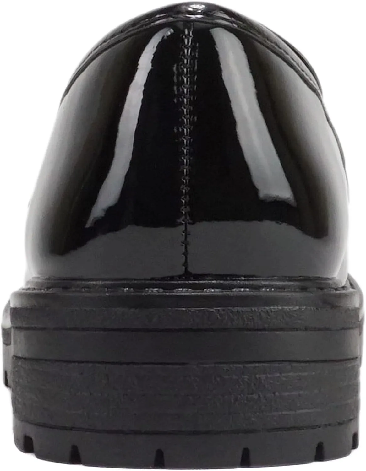 Soda “Raya-2” ~ Little Kids/Children/Girls Round Toe Stitch Detail Lug Sole Low Heel Penny Loafer Shoe