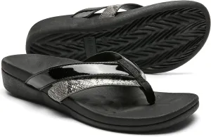 Sounity Soft Arch Support Comfortable Sandals for Womens, Best Summer Dress Flip Flops with Cushion Memory Foam, Outdoor Walking Slippers for Plantar Fasciitis…