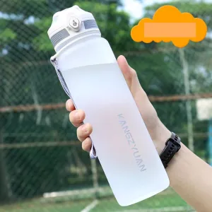 Sports Water Bottle, Removable Filter, Fast Flow, Clamshell Leak Proof Durable, BPA Free and Non-Toxic