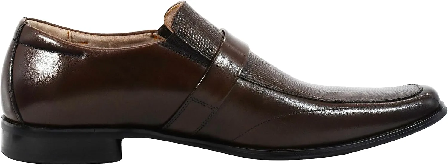 STACY ADAMS Men's Beau Moc Toe Bit Slip-On Loafer