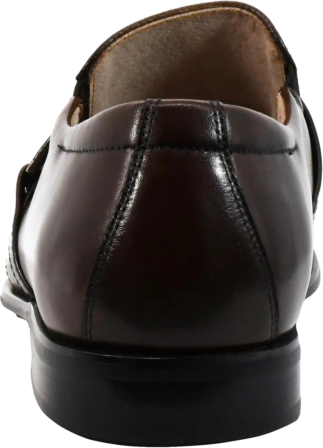 STACY ADAMS Men's Beau Moc Toe Bit Slip-On Loafer