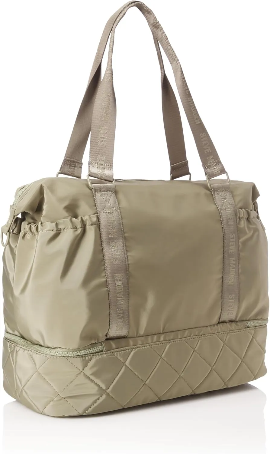 Steve Madden Barri Quilted Overnighter with Shoe Compartment